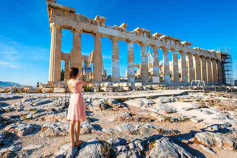 Athens Highlights & Athenian Riviera with Sunset Poseidon Temple 